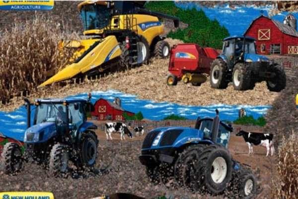 New Holland Tractors All Over