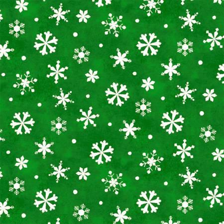 Green Snowflakes