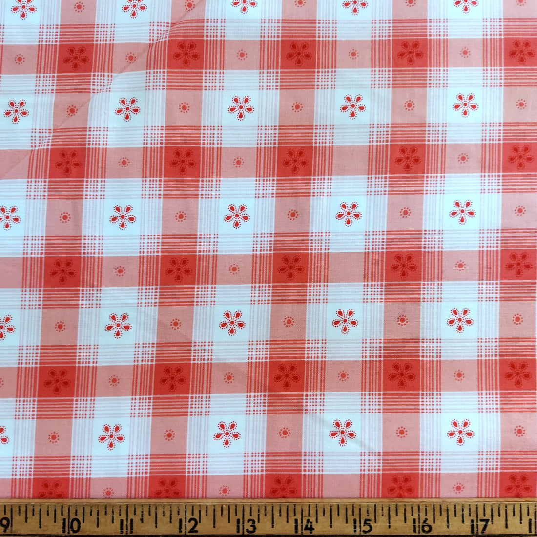 Benartex Simply Chic Red Gingham 03818