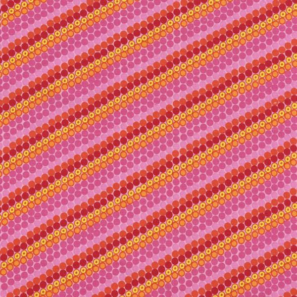 Pink Digonal Stripe