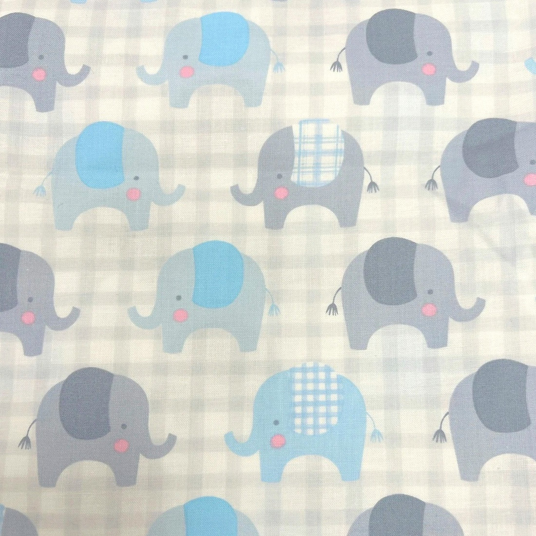 Hobby Lobby Gray Blue Elephants