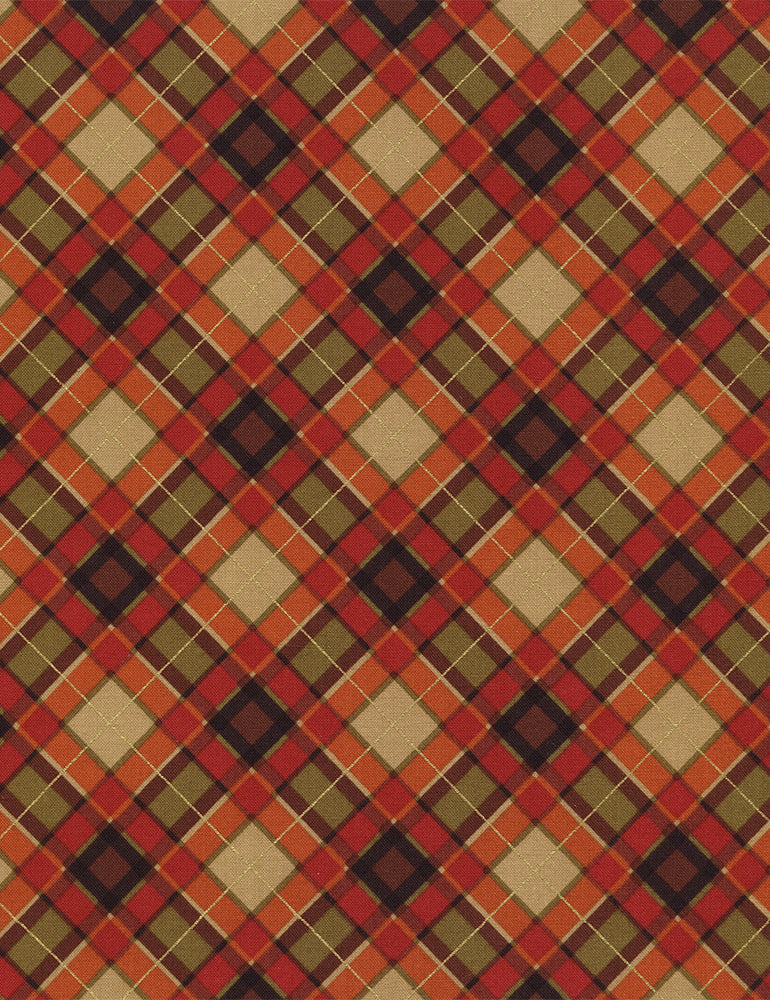 Harvest Plaid w/Metallic