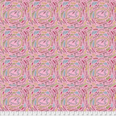 FreeSpirit Fabrics | Fern - Pink | The Dress |Laura Heine