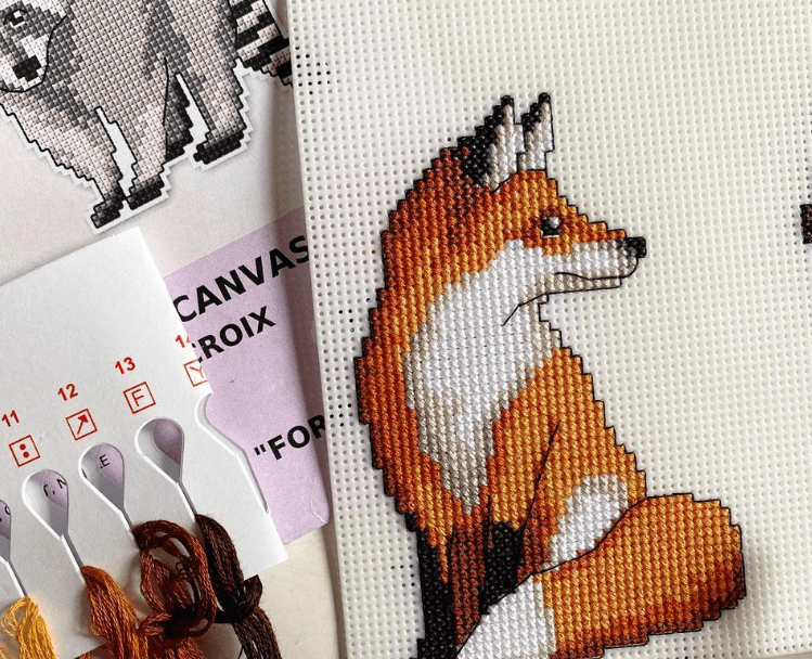 "Forest Animals" 125CS Counted Cross-Stitch Kit