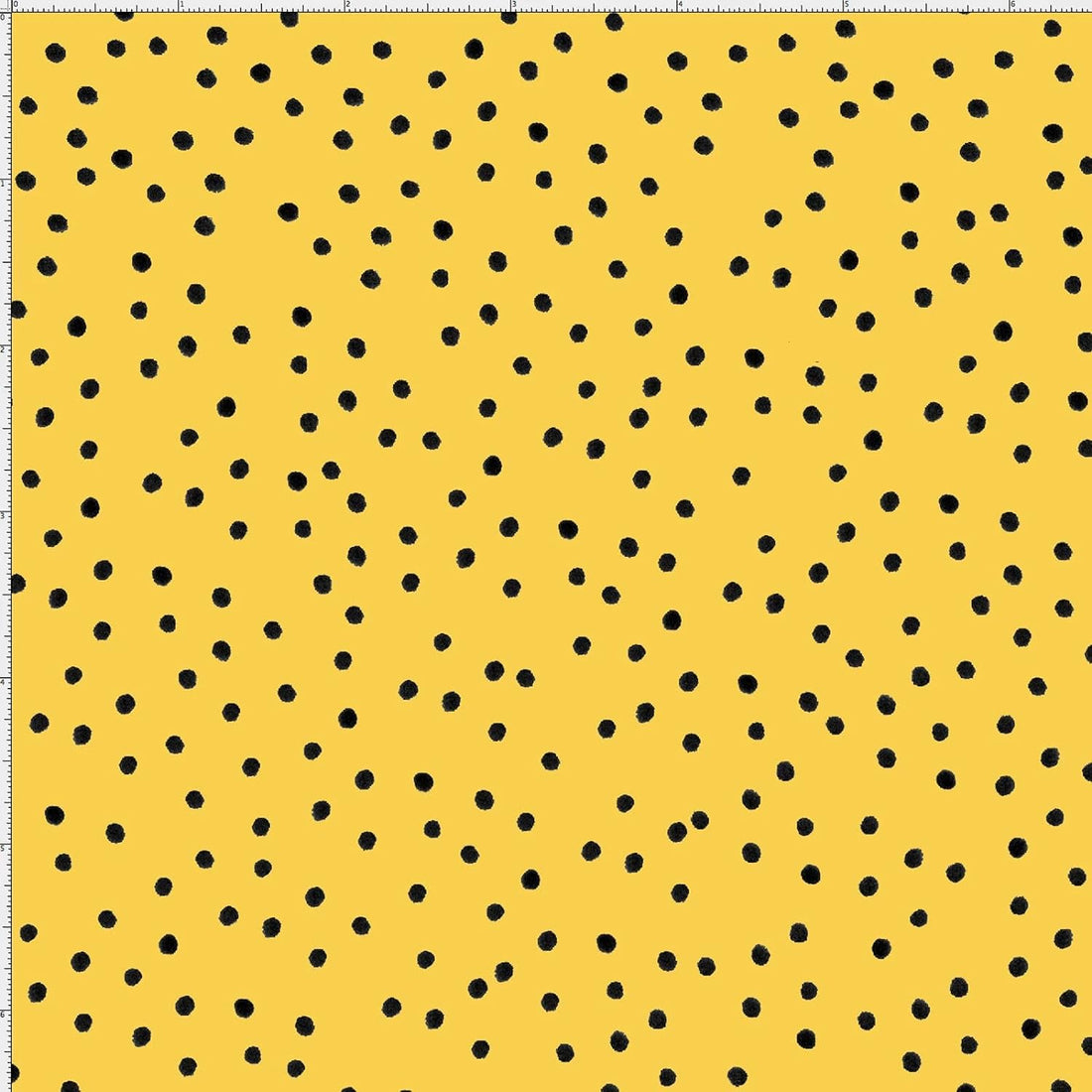 Loralie Designs Dinky Dots Yellow Black