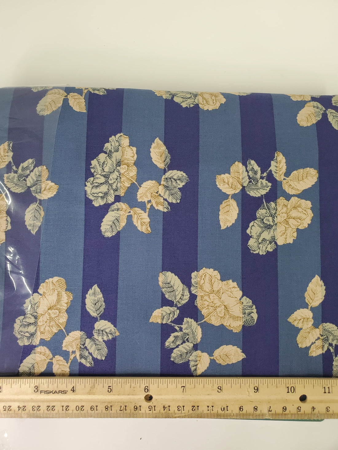 Plume Floral Stripe Navy